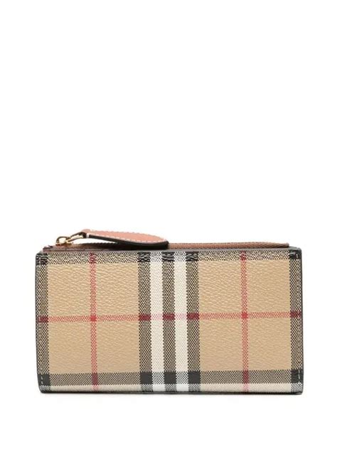 Portafogli Burberry in Pelle Beige 